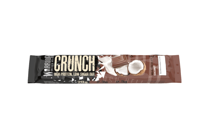 Warrior crunch protein bar milk chocolate with coconut 64g