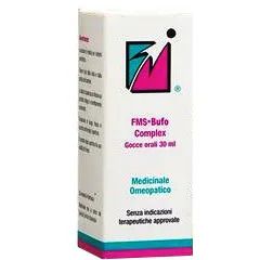 Fms bufo compl, gocce orali soluzione, flacone contagocce in vetro da 30ml