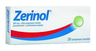 Zerinol 20 Compresse Rivestite 300mg+2mg