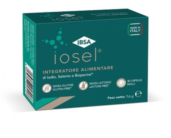 Ibsa Iosel Integratore 30 Capsule Molli 