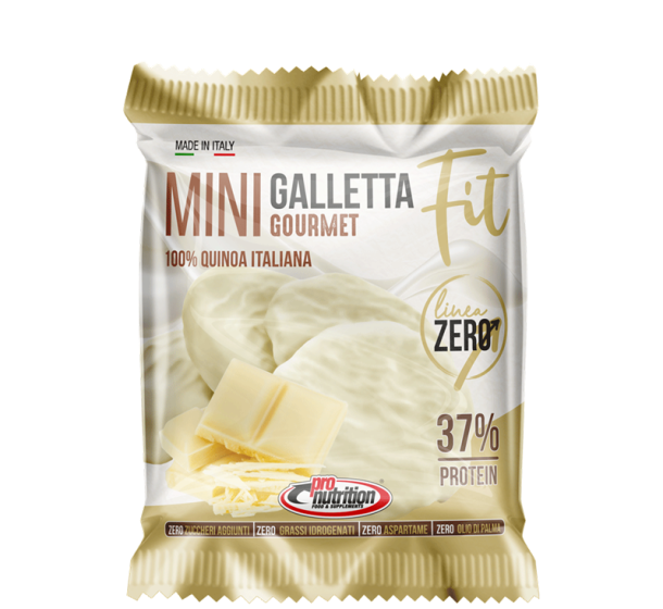 Pronutrition Mini Galletta Fit Cioccolato Bianco 36g
