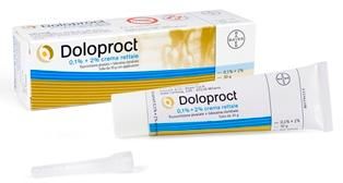 Dolopro, 0,1% + 2% crema rettale, 30g in tubo al