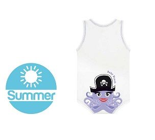 J bimbo summer beach bi polipo