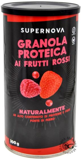 Supernova Granola Proteica Frutti Rossi 300g