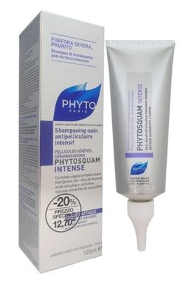 Phyto phytosquam intense shampoo antiforfora 100ml