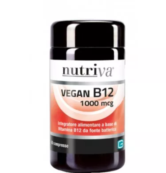 Nutriva Vegan B12 60 compresse 1000mc
