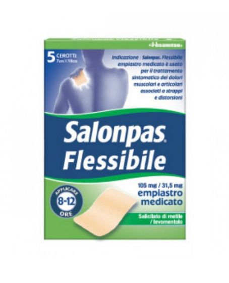 Salonpas cerotti medicati 5 cerotti 7cmx10cm