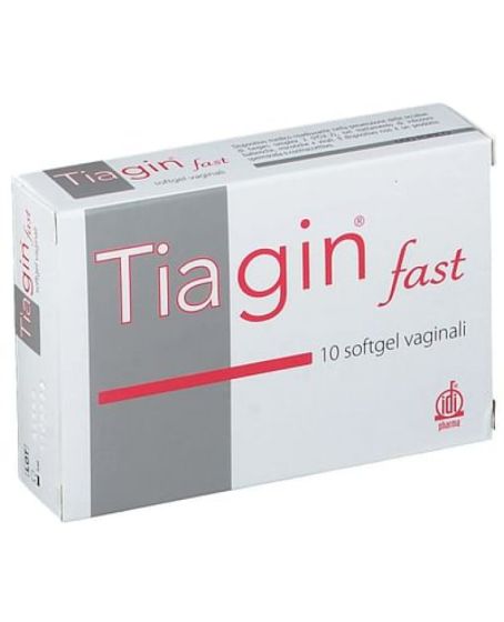 Tiagin fast 10 capsule softgel vaginali