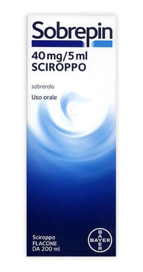 Sobrepin 40mg/5ml sciroppo flacone da 200ml