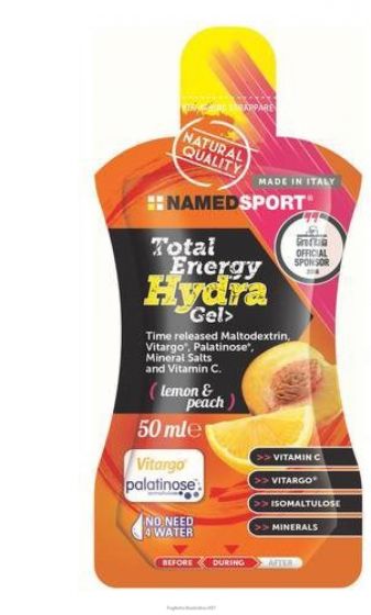 Named sport total energy hydra gel lemon&peach 50ml