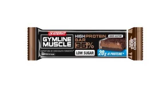 Enervit - Gymline High Protein Bar 36% Dark Choco Confezione 55 Gr