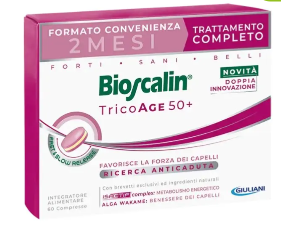 Bioscalin Tricoage Trattamento Completo 60 Compresse