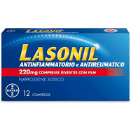 Lasonil antinfiammatorio e antireumatico 220mg 12compresse