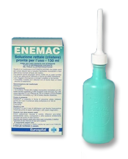 Enemac 16,1g/100ml + 6g/100ml soluzione rettale 1 contenitore monodose 130ml